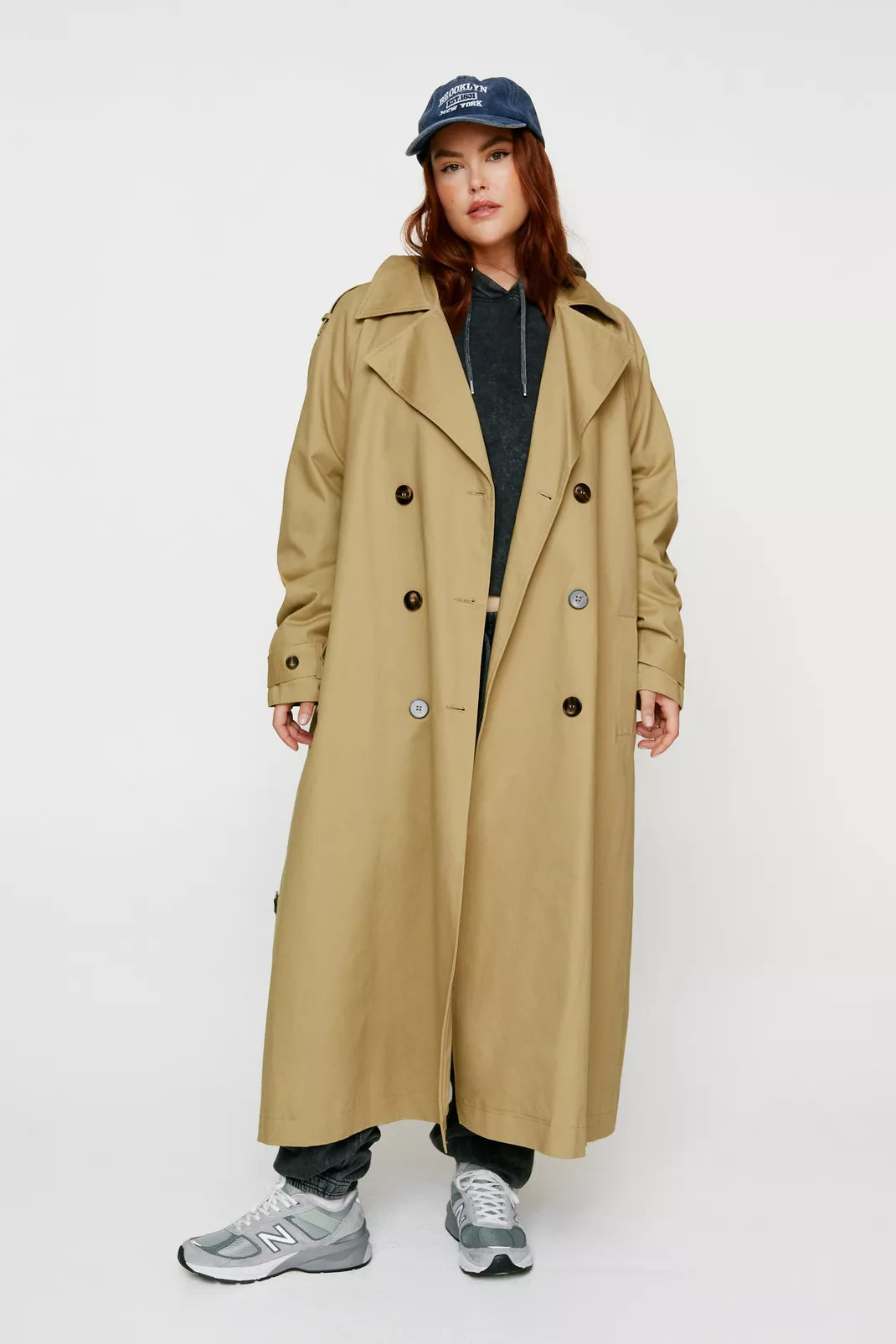 Plus Size Essentials Trench Coat | Nasty Gal US