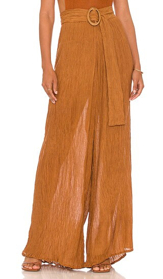 Savannah Morrow Tayen Pant in Brown. - size XL (also in M, XXS) | Revolve Clothing (Global)