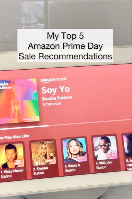 I know you’ve probably been inundated with #AmazonPrimeDay sale “must-haves” but I just had to share my Top 5 @amazon products that have been actual game changers for me. 

They are:
Bissel’s Little Green Cleaner
Vitamix Blender
Ninja Air Fryer
Dyson Pure Hot+Cool Air Purifier 
Amazon Echo Show 

Links to these and my storefront will be in my stories and profile. It’s an easy way to support me at no added cost to you or you can just search for them yourselves if you’d like. Happy shopping!

#domesticatedme #amazonsale #amazonfinds #amazonfavorites #primedaysale