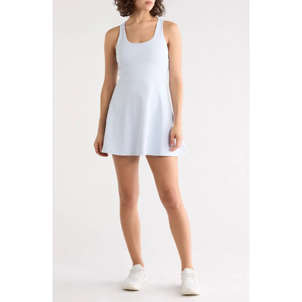 Z by Zella Outscore Racerback Tennis Dress in Blue Ancient at Nordstrom Rack, Size Large | Nordstrom Rack