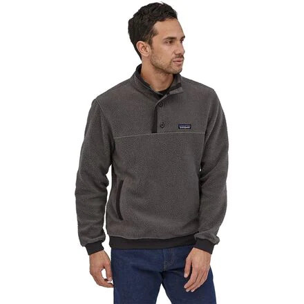 Patagonia Shearling Button Pullover Fleece - Men's - Clothing | Backcountry