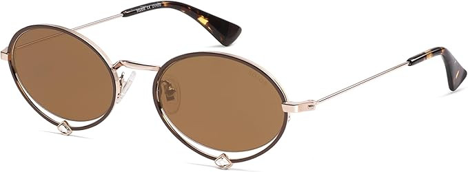 SOJOS Retro Oval Sunglasses for Women Trendy Lightweight Narrow Vintage Small Shades Non-Polarize... | Amazon (US)