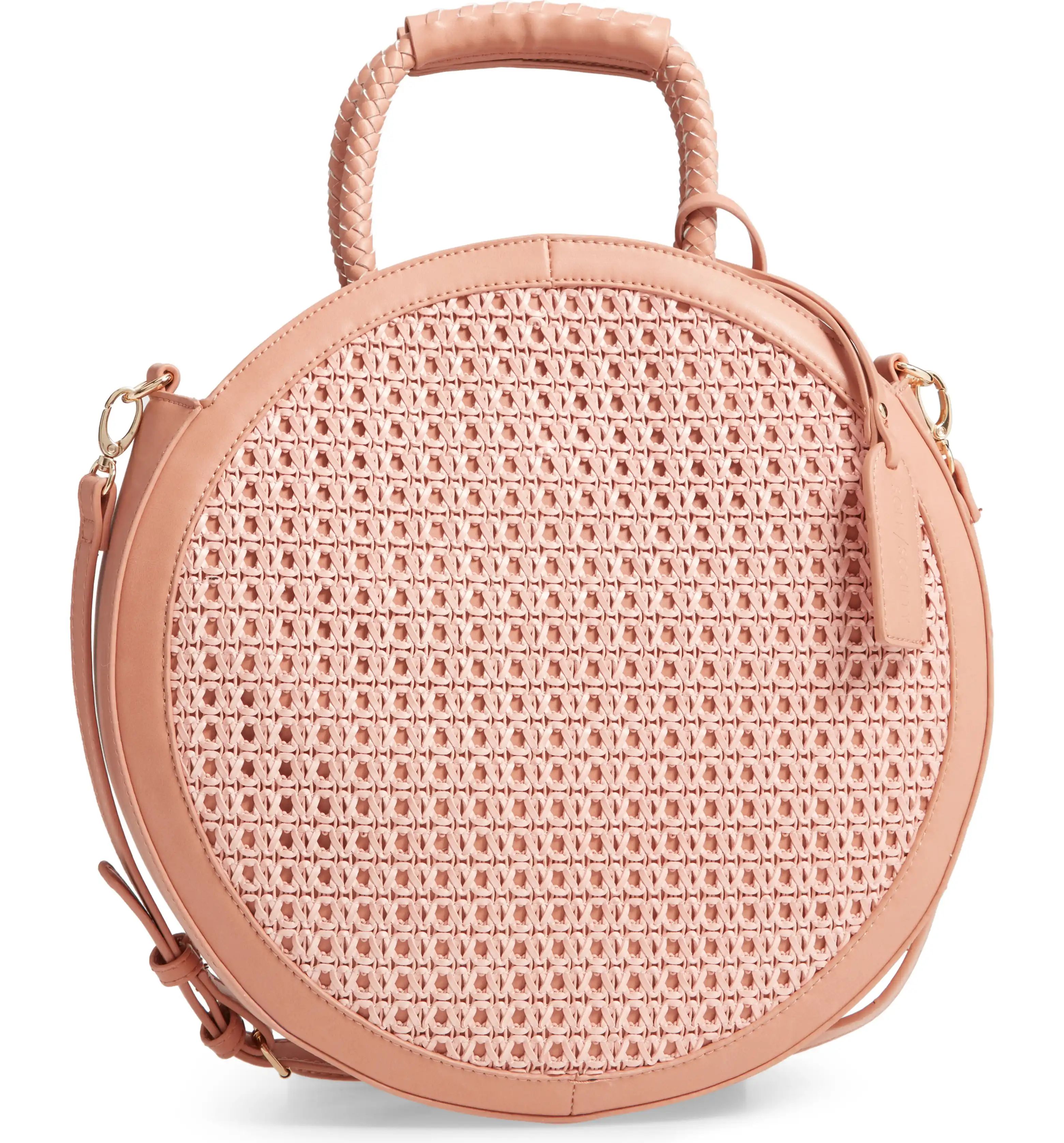 Nikole Faux Leather Circle Tote | Nordstrom