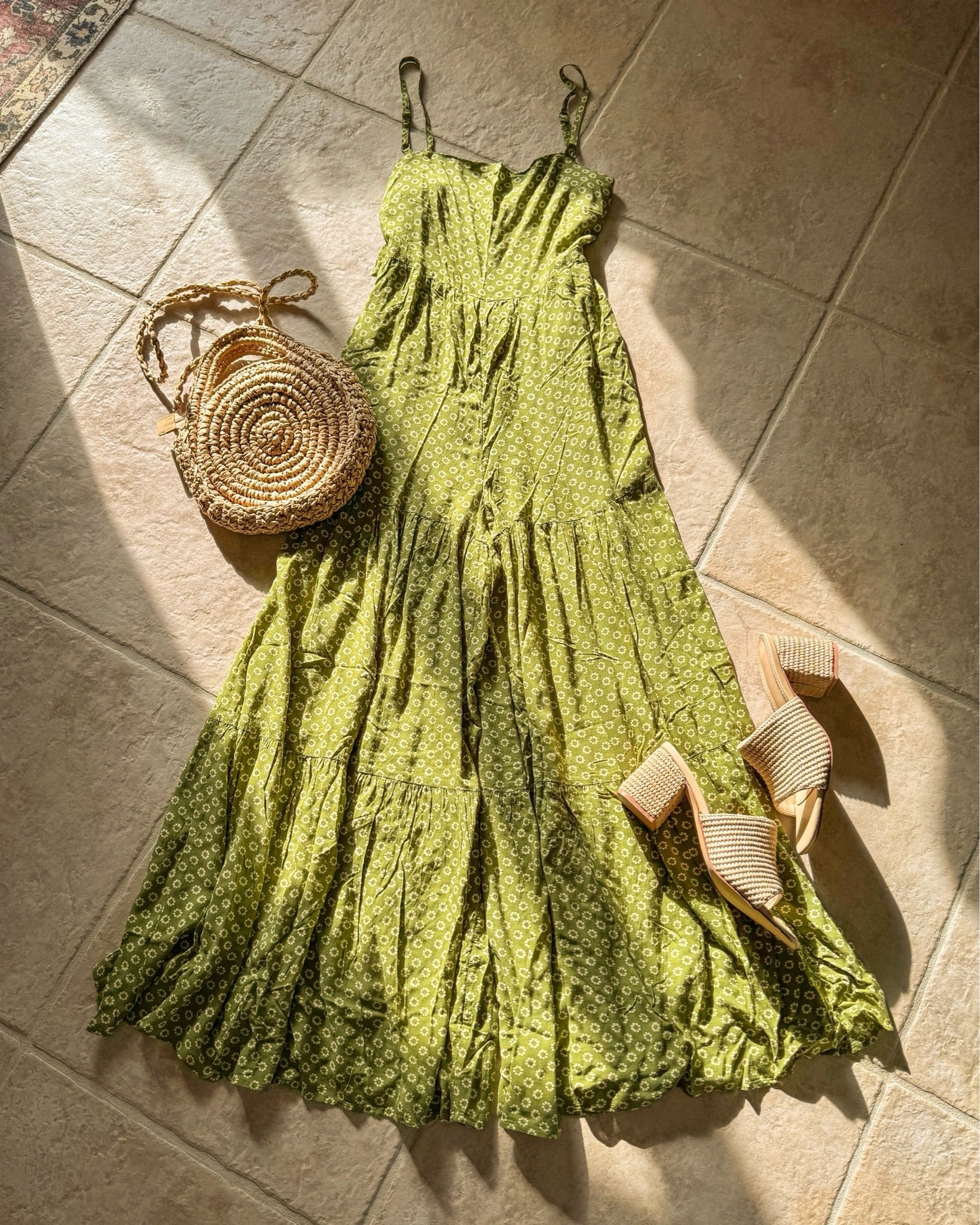 absolutely love this green floral jumpsuit from @Aerie it’s super lightweight and flowy. i am 5’2 and it barely hits the floor, so i could wear sandals or block heels. runs a tad big, i sized down 1 to an xsmall and it’s the perfect fit.

#LTKSeasonal #LTKSaleAlert #LTKootd