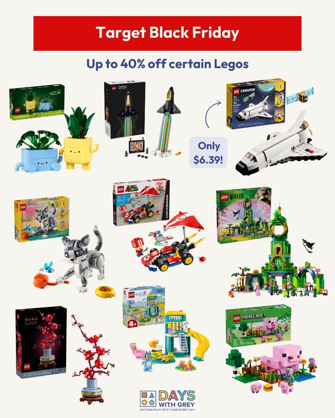Target has great Lego deals through Saturday! So many that would make amazing Christmas gifts. 

#LTKHoliday #LTKCyberWeek #LTKKids