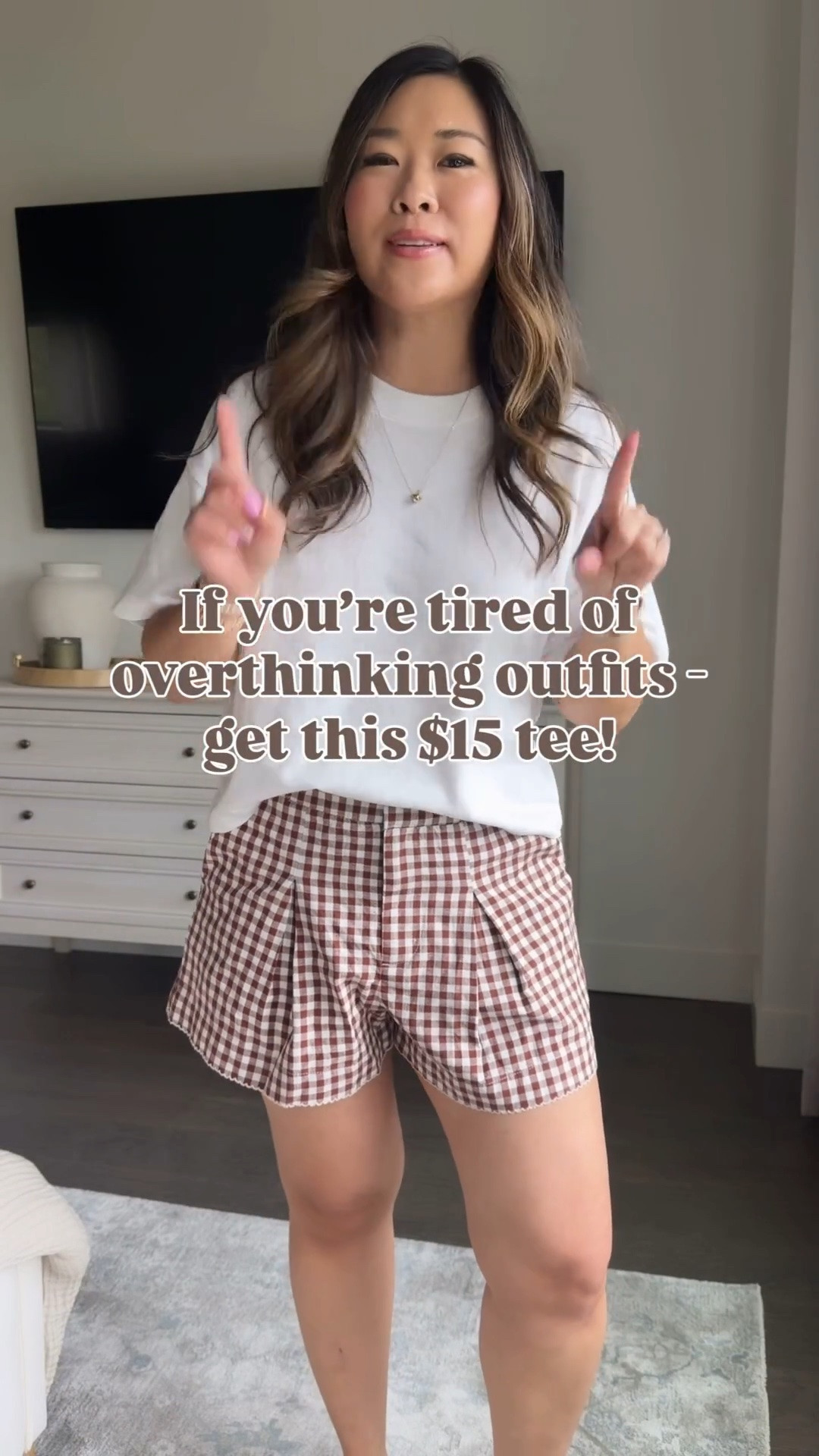 Loving this $15 tee as a Spring / Summer staple! Had to grab it in multiple colors!! Wearing size Medium

Basic tee, closet staples, white tee, summer outfit, gingham, tcs, affordable fashion

#LTKootd #LTKSeasonal #LTKPetite
