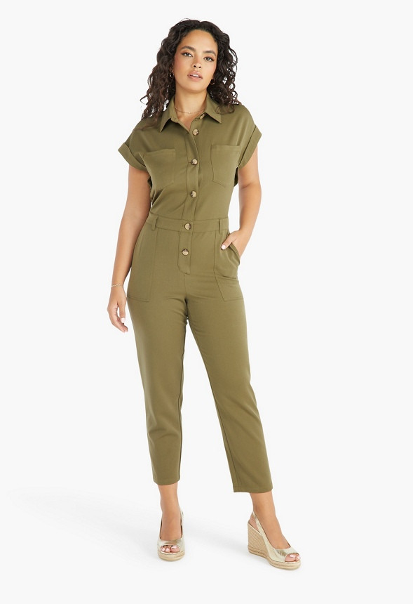 Utility Jumpsuit | JustFab