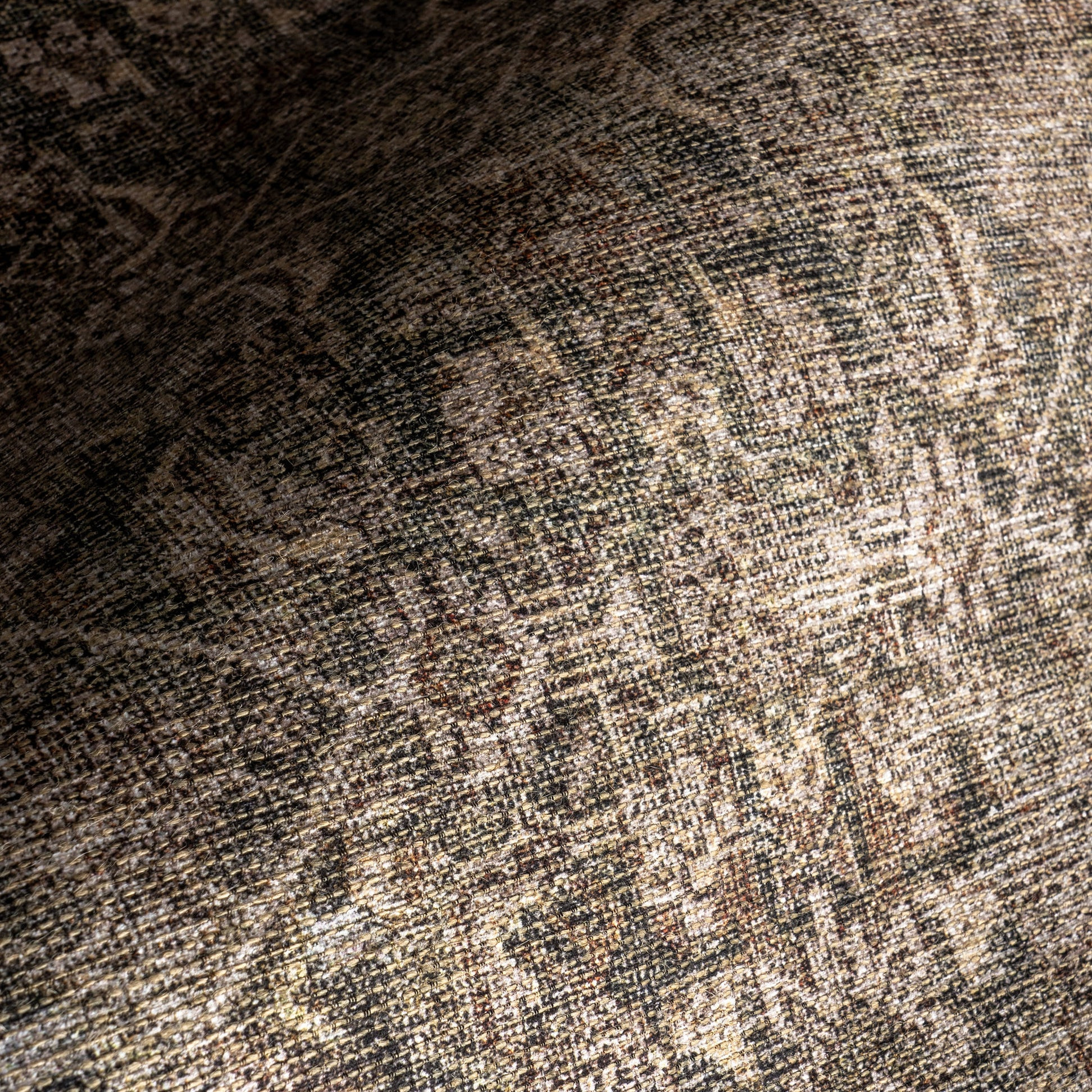 Fair Hills Antiqued Jute-Blend Rug | Brown | Rugs USA