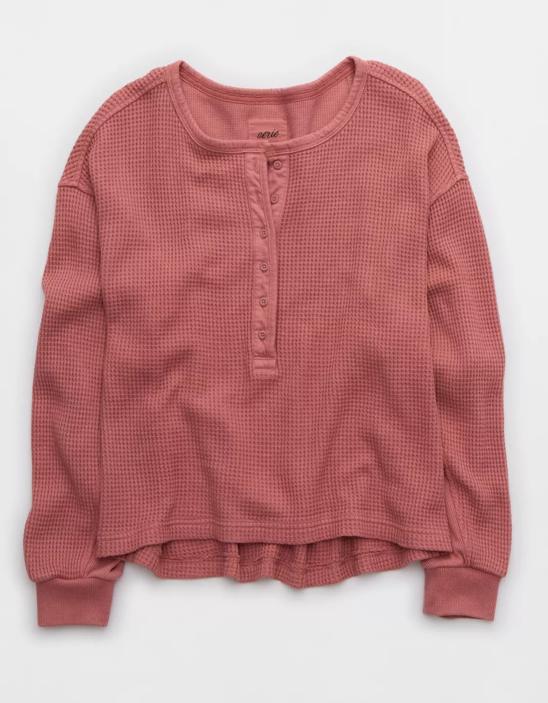 Aerie Waffle Henley Shirt | Aerie