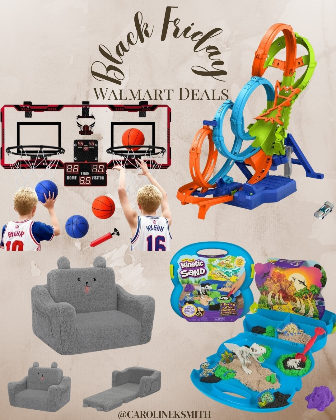 Walmart Black Friday deals for boys



Basketball goal, kinetic sand, hot wheels, race track, chair for kids 

#LTKGiftGuide #LTKKids #LTKCyberWeek