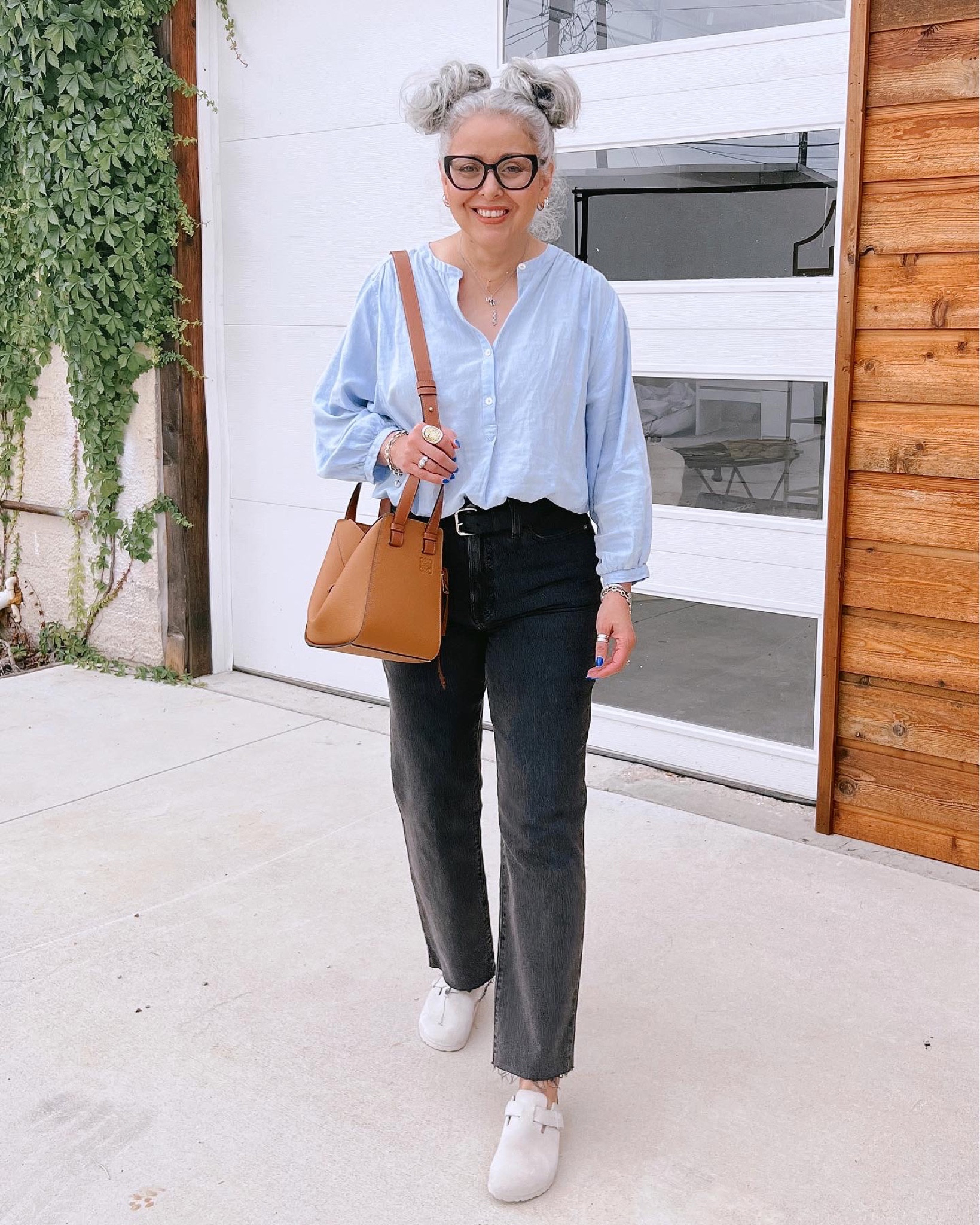 Easy yet sophisticated every day look 
#linen #birkenstock #madewell #loewe 

#LTKSeasonal #LTKitbag #LTKstyletip