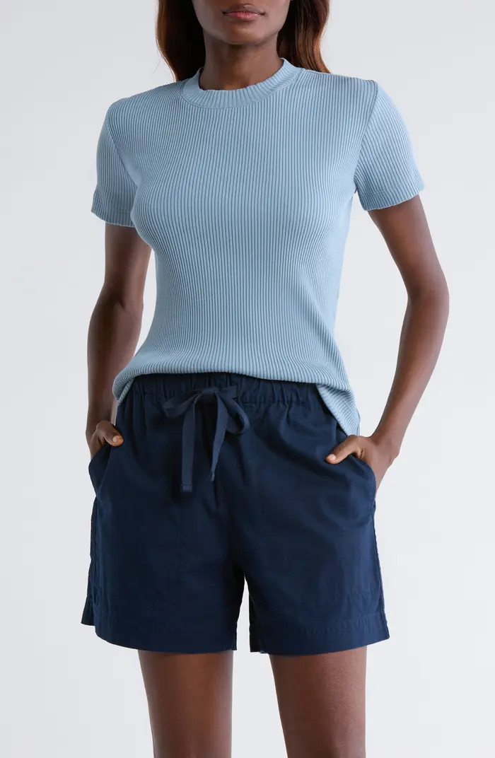 Fitted Rib T-Shirt | Nordstrom Rack