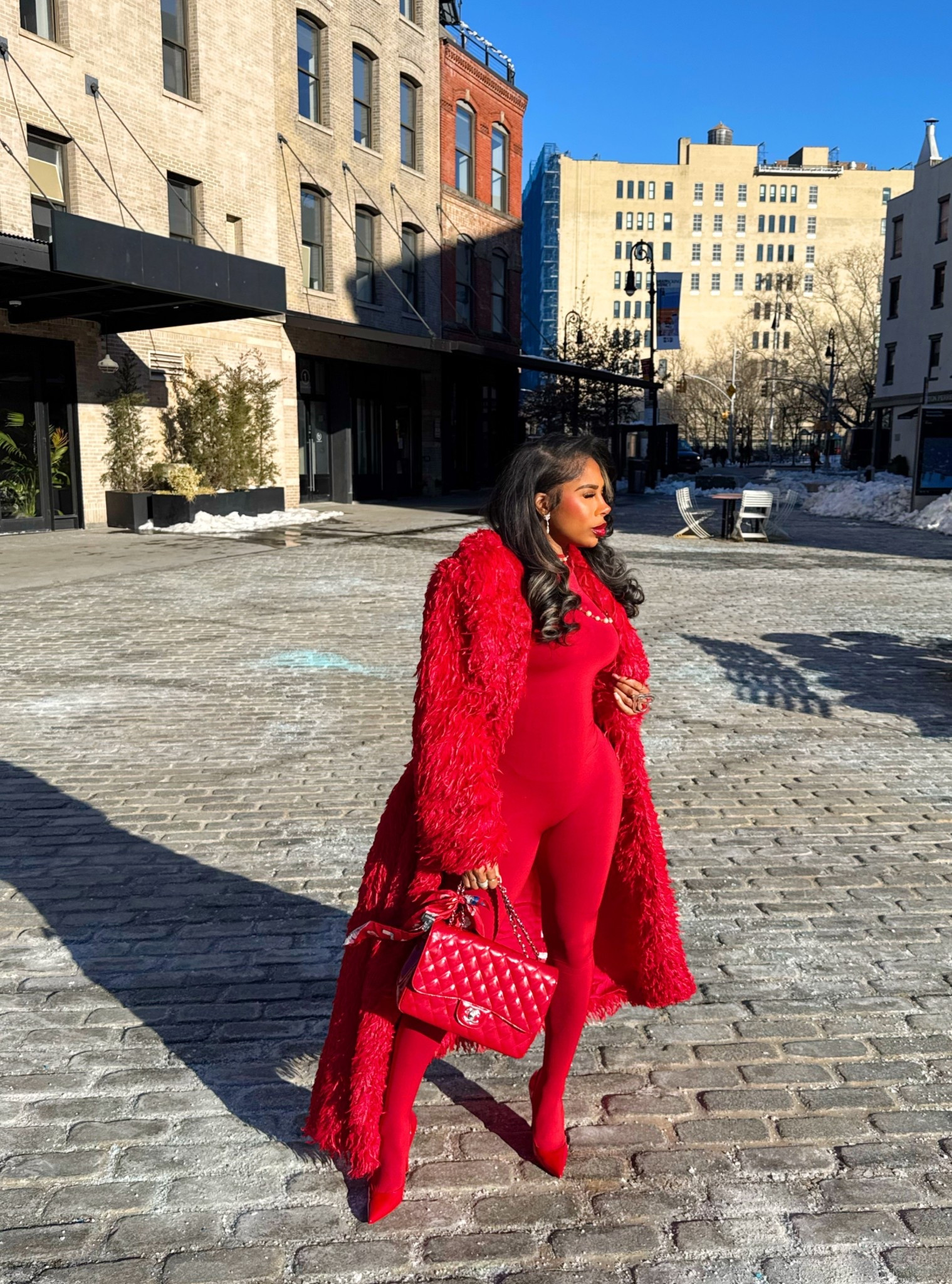 This red outfit is so cute! ❤️ the jumpsuit is so soft and stretchy, I will be wearing it again 

#LTKNYFW #LTKdayinmylife #LTKgrwm

#LTKdayinmylife #LTKootd #LTKgrwm