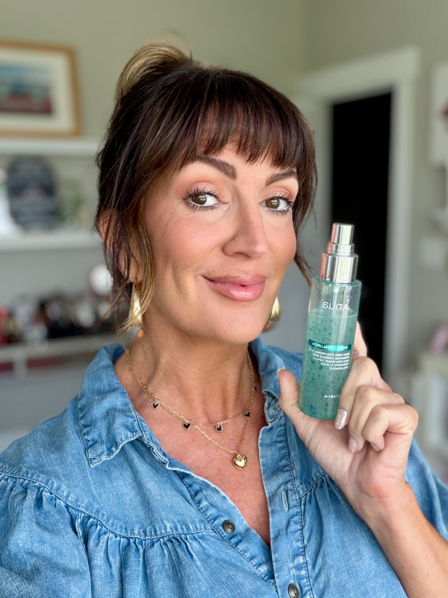 5 ⭐️ face mist unlocked . This is my new FAVE and I use it to prep my skin, concealer brush, and my powder puff!

#LTKgrwm #LTKmorningroutine #LTKBeauty