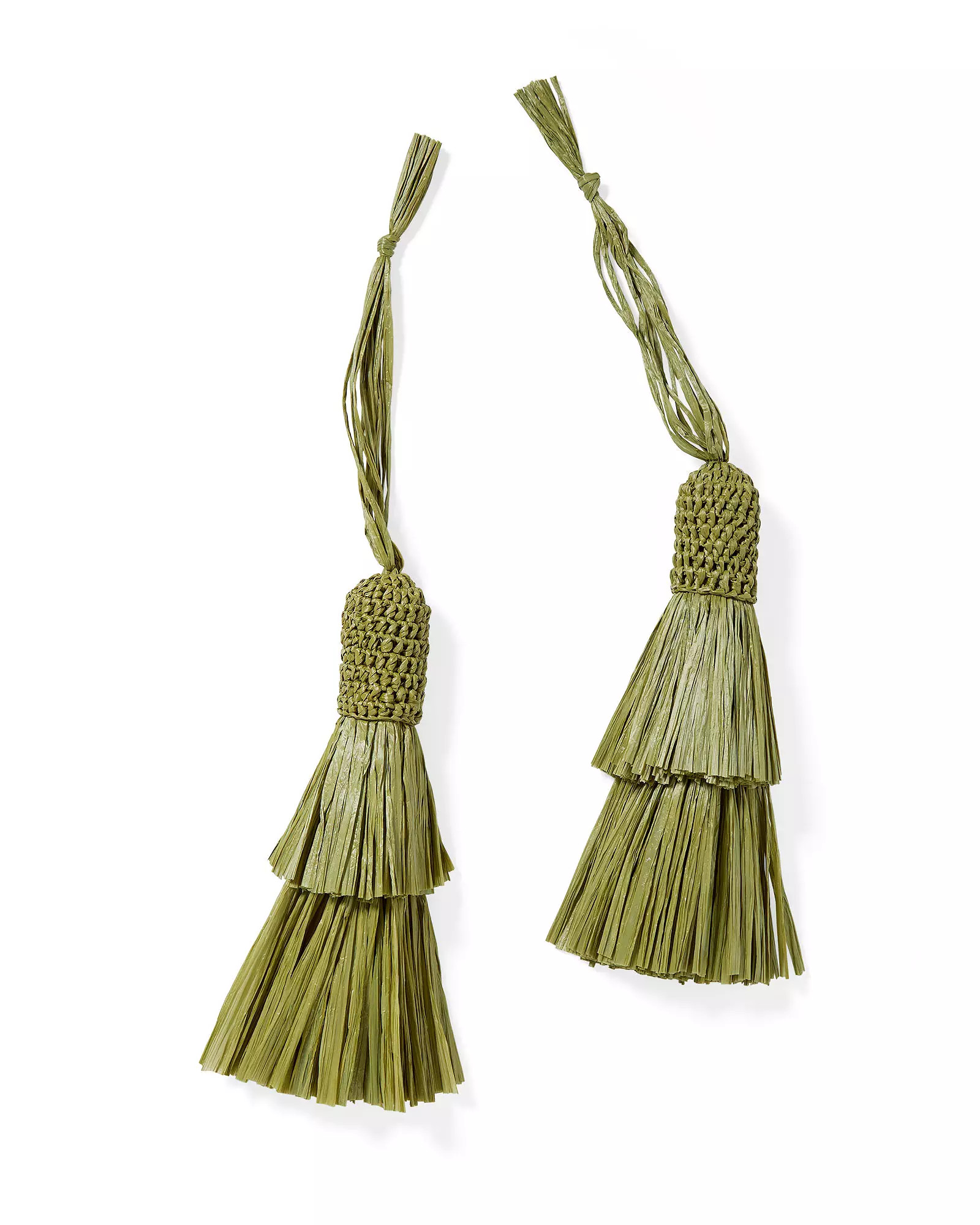 Raffia Decorative Tassels (Set of 2) | Serena and Lily