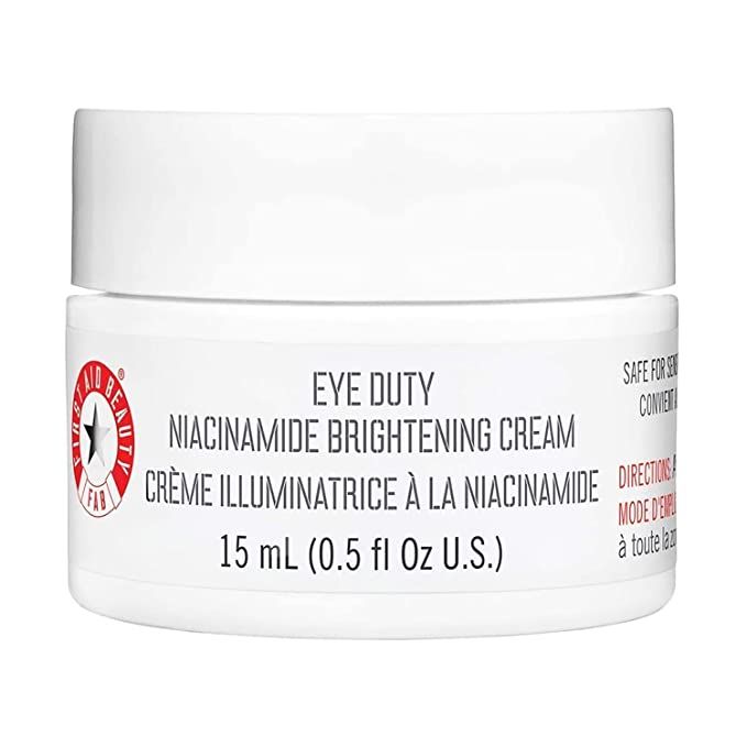 First Aid Beauty Eye Duty Niacinamide Brightening Cream, Illuminating Eye Cream for Dark Circles ... | Amazon (US)