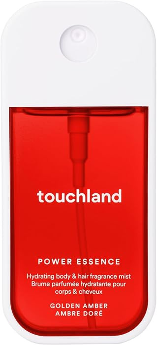 Touchland Power Essence - Fragancia hidratante para el cuerpo y el cabello, ámbar dorado, 2 onza... | Amazon (US)