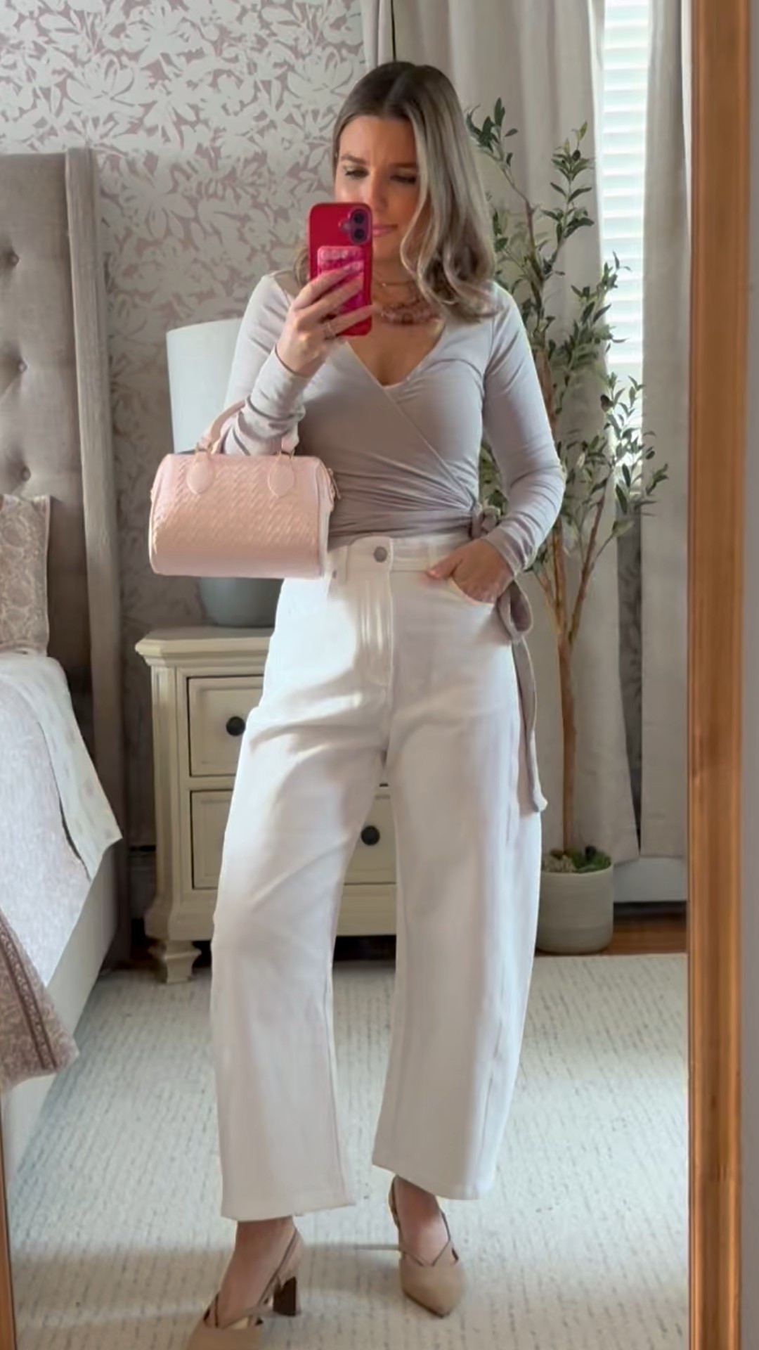 Top is XS and jeans are petite XXS

So flattering on us petites 
Spring outfit! 

#LTKSaleAlert #LTKootd #LTKPetite