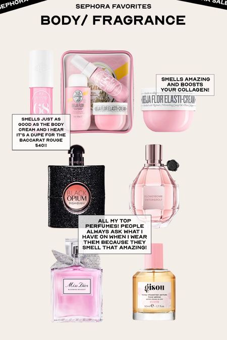 My must haves for the body to smell and look amazing! 

#LTKbeauty #LTKxSephora #LTKsalealert