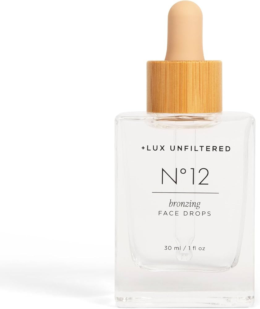 + Lux Unfiltered N°12 Face Tanning Drops - Non-Comedogenic Bronzing Drops for Face with Hyaluron... | Amazon (US)