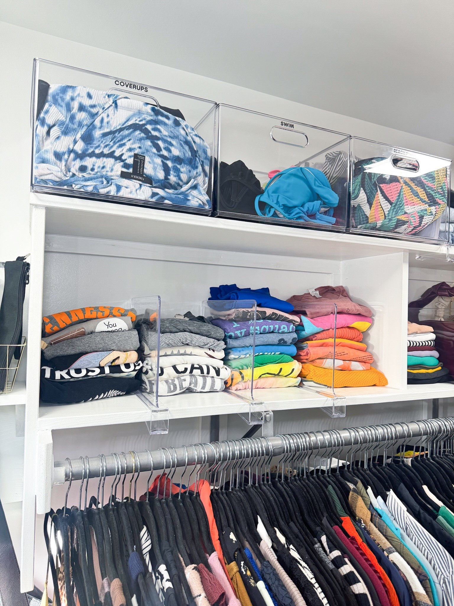 Sneak peek of my latest client project! ✨ These acrylic shelf dividers made a huge difference in creating structure and keeping everything neatly in place. No more stacks toppling over—just a beautifully organized space that’s functional and stylish! Swipe to see before➡️

Want to upgrade your shelves? The dividers I used are linked in my LTK—check them out! 🔗 #HomeOrganization #ClosetGoals #OrganizedLiving #KnoxRocks

#LTKHome #LTKStyleTip #LTKFamily