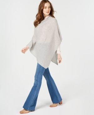 Charter Club Pure Cashmere Solid Basic Poncho, in Regular and Petite Sizes, Created for Macy's | Macys (US)