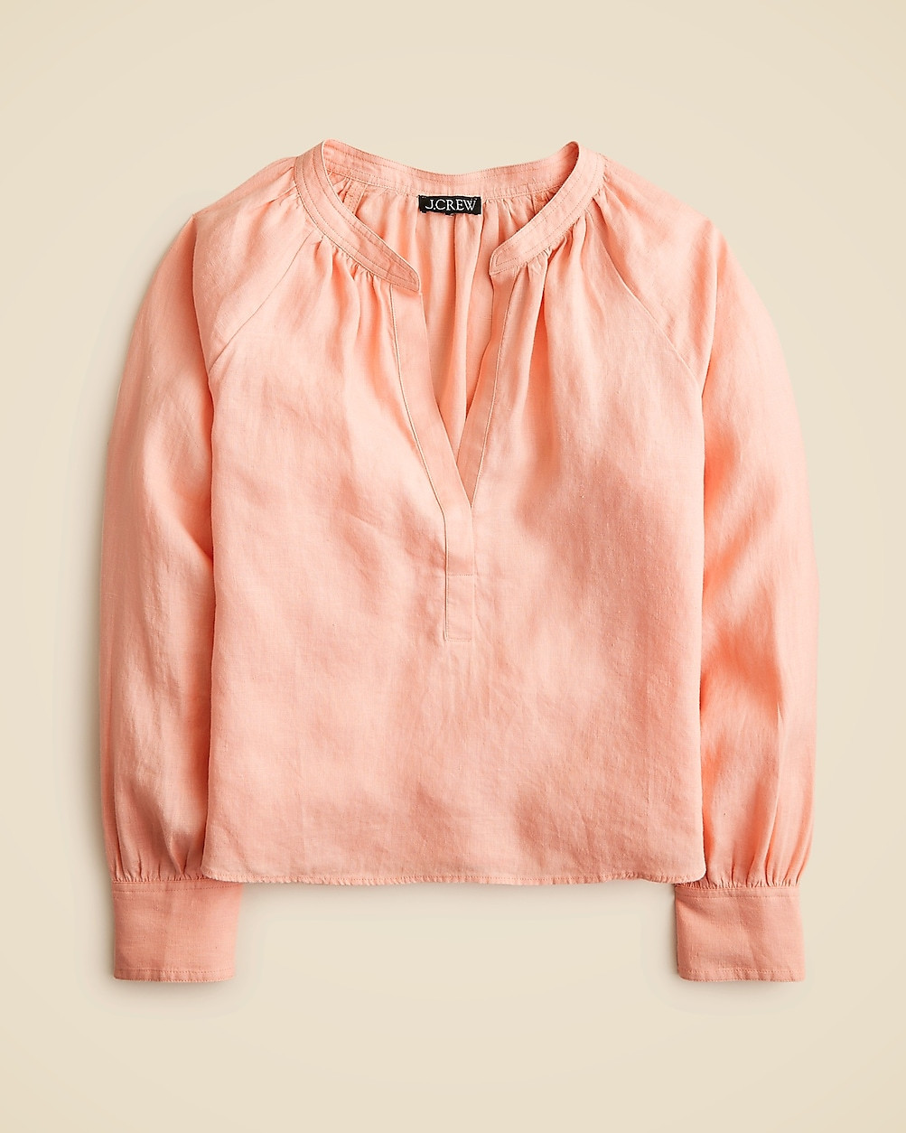 Cabana top in linen | J. Crew US
