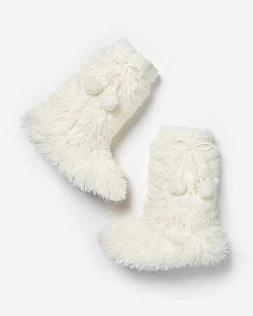 fluffy slipper socks | Express