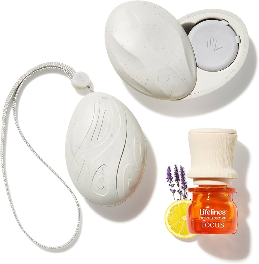 Lifelines Scent-Infused Grounding Stones, 2-Pack, Classic Pack - Portable Fidgets for Adults with... | Amazon (US)