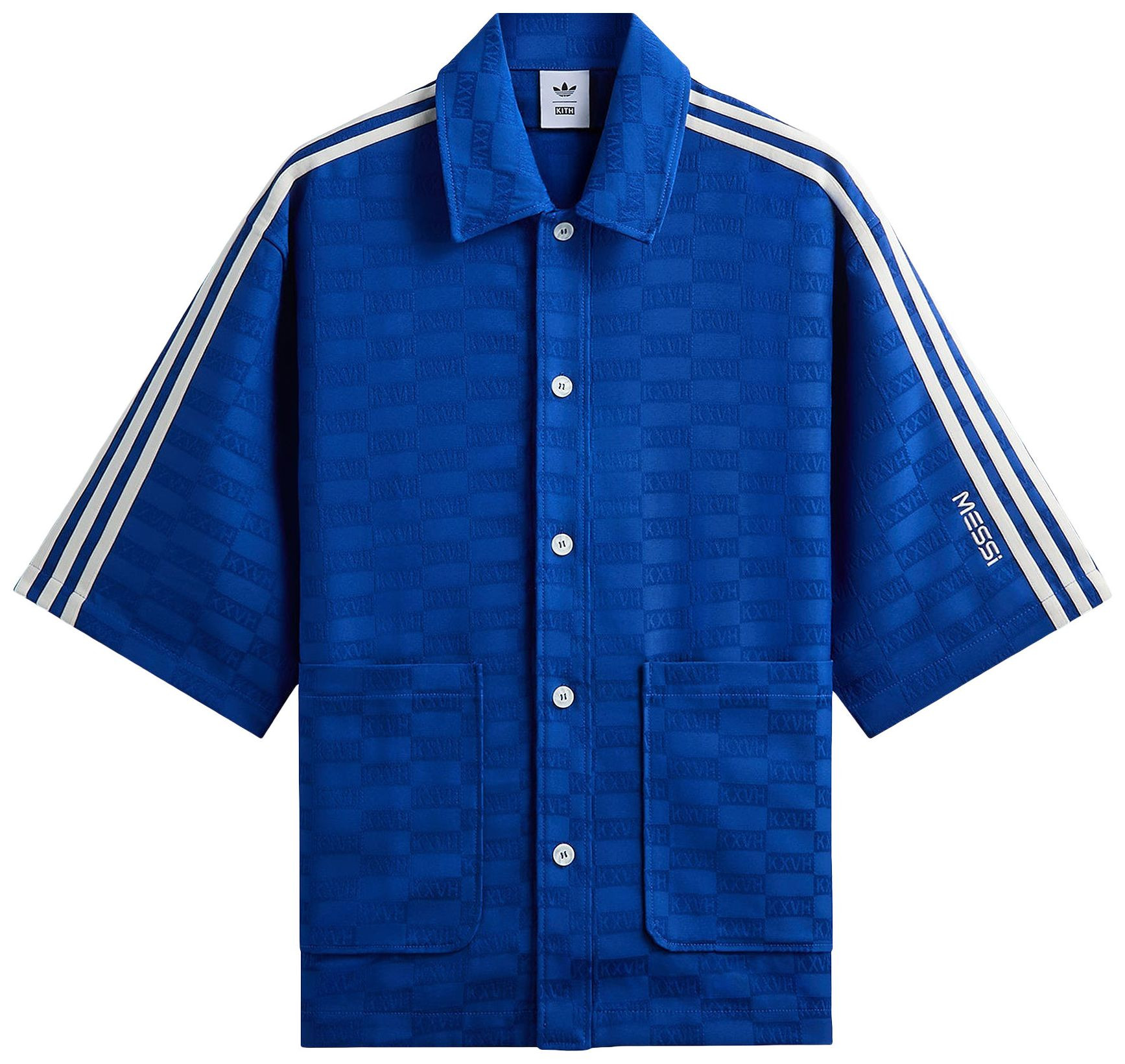 Buy Kith x Messi For Adidas Monogram Shirt 'Blue' - ADKU4257 | GOAT | GOAT