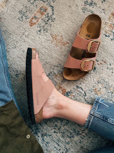 Birkenstocks influenced by Barbie 🩷 literally never thought I’d own a pair of these…never say never I guess 😆 What do you think of these sandals? 

#LTKstyletip #LTKFind #LTKshoecrush