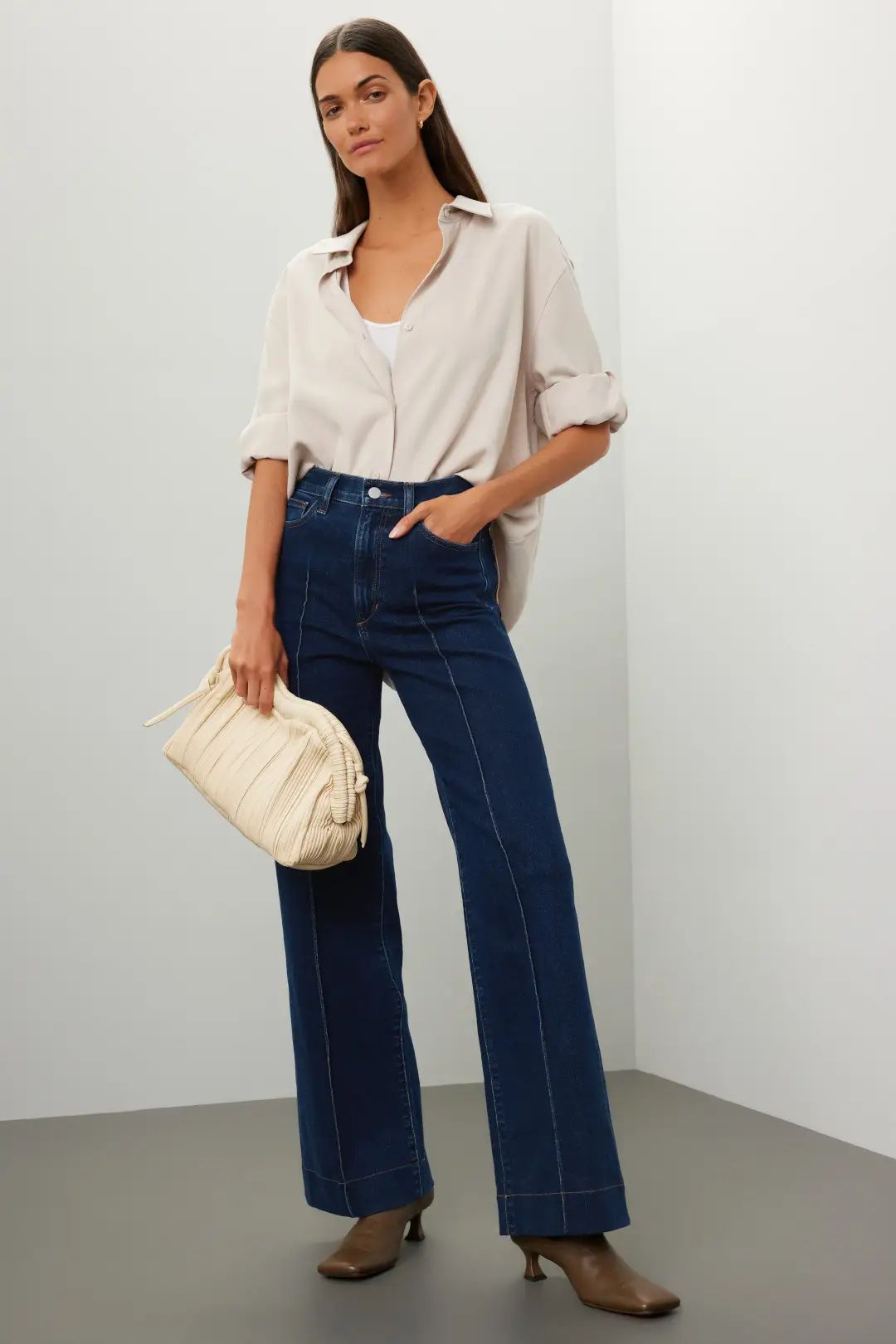 Mia Pintuck Jeans | Rent the Runway