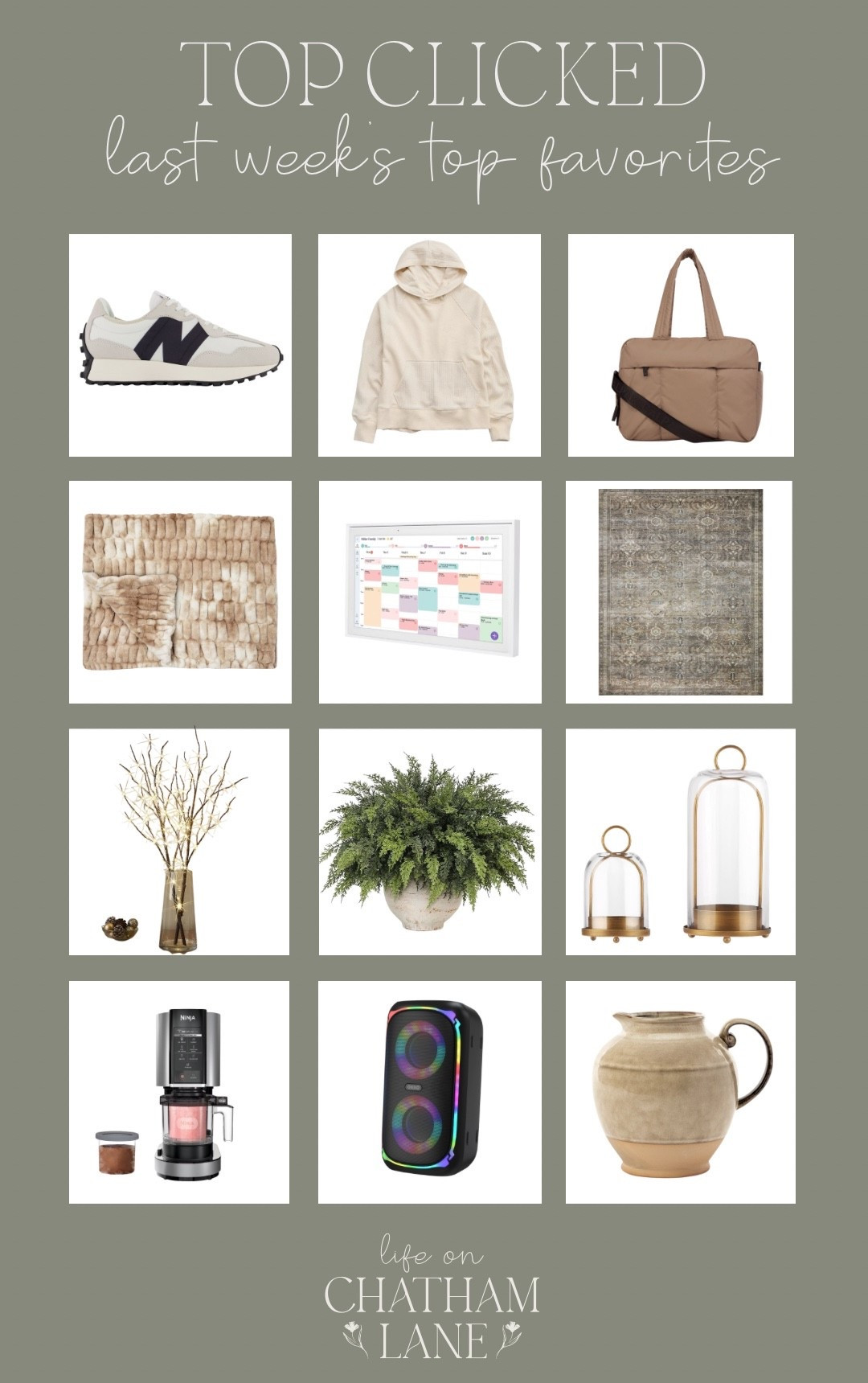 Last week’s most loved!  From holiday decor to home decor, gifts, fashion, and more! 

#LTKHoliday #LTKFindsUnder50 #LTKHome