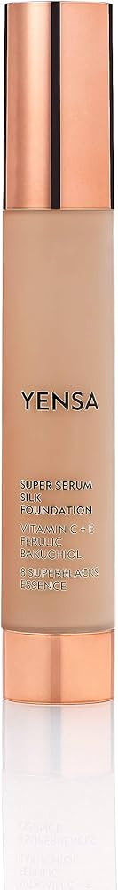 YENSA Super Silk Foundation - Full Coverage, Age-defying complex of Vitamin C, E, Ferulic, and Ba... | Amazon (US)