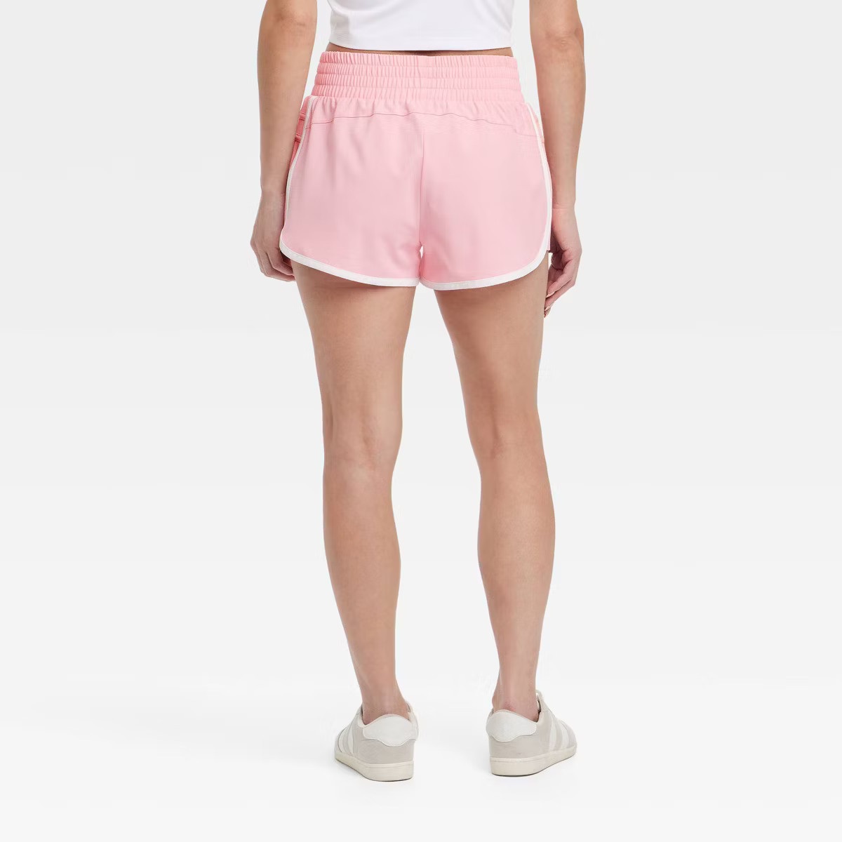 Women's Woven Mid-Rise Piped Dolphin Shorts 2.5" - All In Motion™ | Target