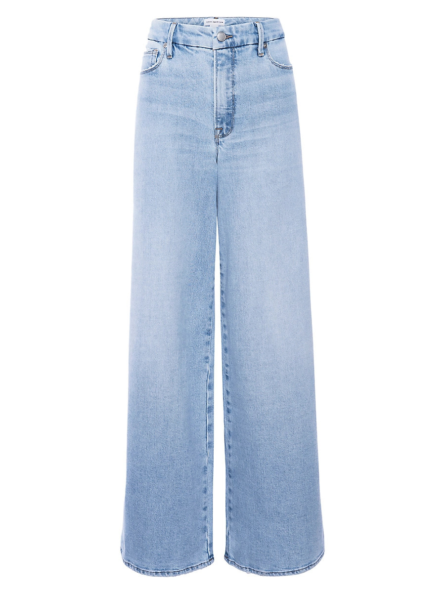 Women's Good Skate Mid-Rise Straight Jeans - Indigo - Size 0 | Saks Fifth Avenue
