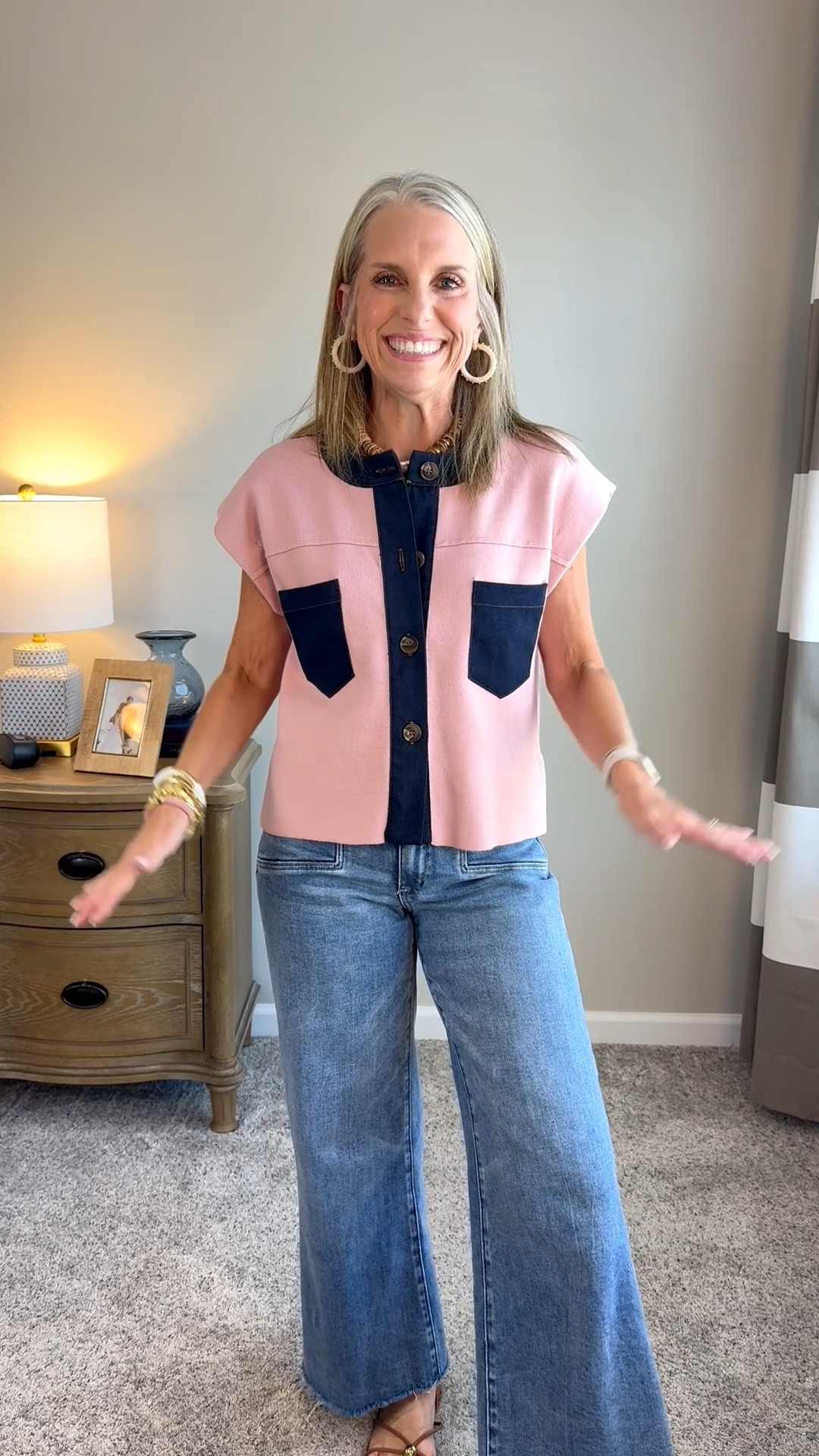 Wearing XS sweater and 27 jeans. This weekend spend $300 and save $100 at Anthropologie

#LTKgrwm #LTKootd #LTKSaleAlert