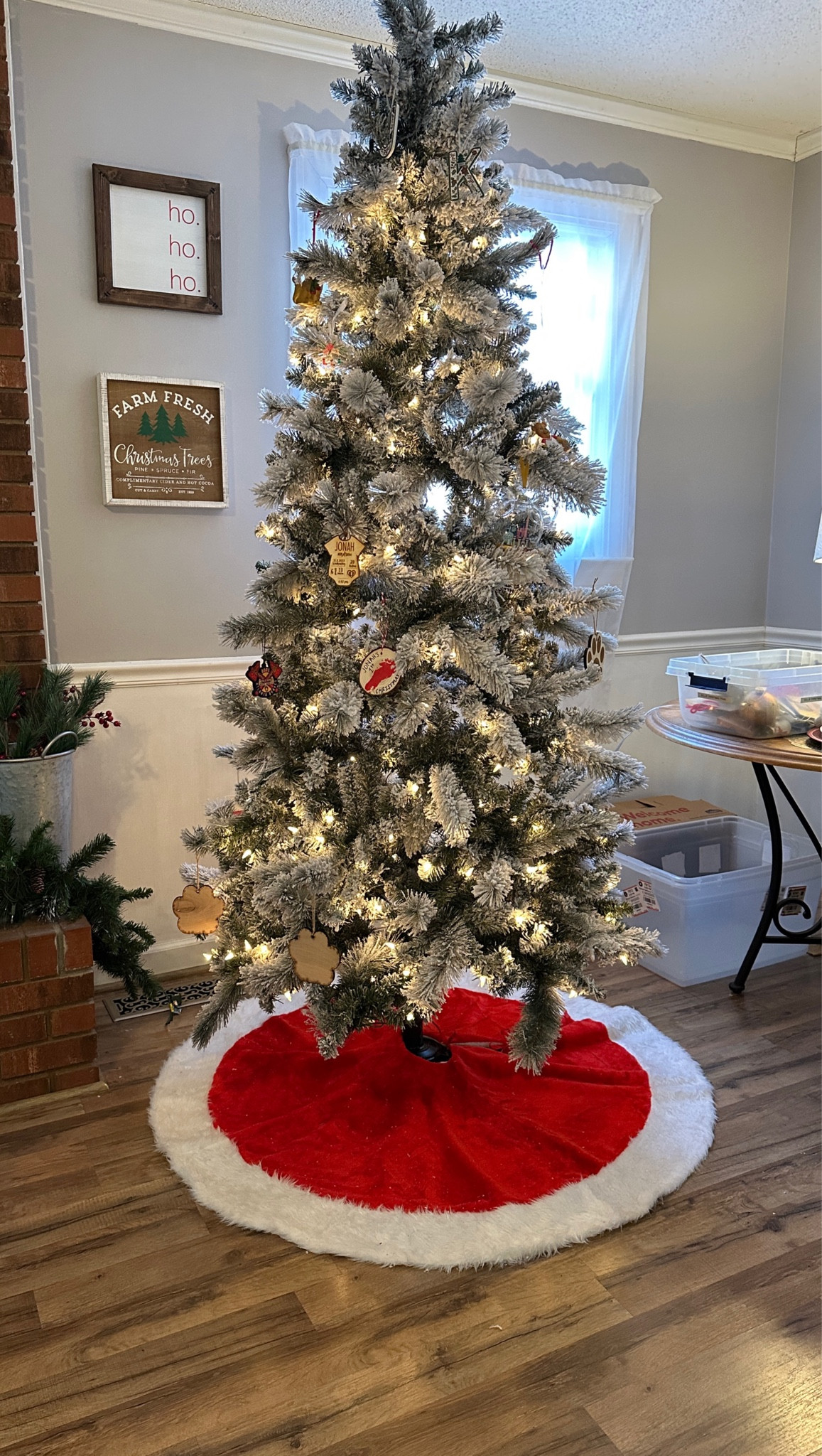 This Christmas tree skirt is one that we’ve used the past couple of years and I think it goes so well with our tree! 🎄🎅🏼 

#christmas #christmastree #christmastreeskirt 

#LTKHome #LTKFindsUnder50 #LTKSeasonal