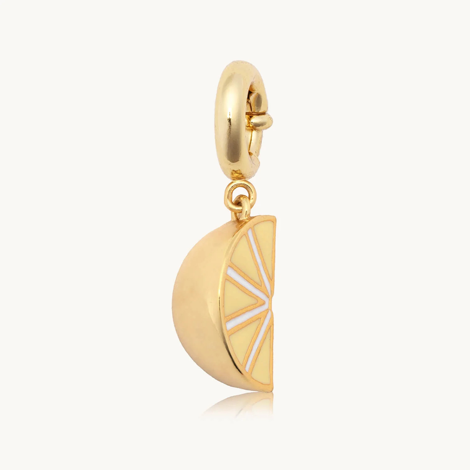 Lemon Wedge Charm | Little Words Project