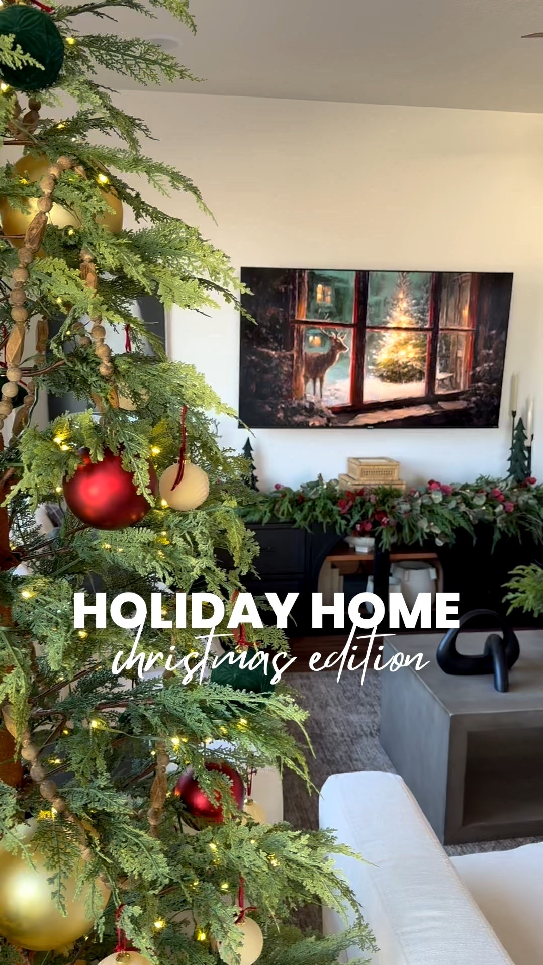 Holiday Home Tour | Christmas Edition 🎄🌿
Modern organic Christmas home décor with natural greenery, a soft neutral color palette, layered textures, and warm ambient lighting. This space blends cozy holiday charm with a clean, elevated modern organic aesthetic.

Perfect for anyone searching for modern organic Christmas décor, neutral holiday home styling, or minimal yet cozy Christmas interiors. Everything is timeless, easy to style, and rental-friendly.

Shop all my modern organic holiday décor favorites below 👇

#modernorganicchristmas #christmashomedecor #holidayhometour #neutralchristmasdecor #organicmodern #christmaslivingroom #holidaydecorideas #christmastreeinspo #garlanddecor #cozychristmas #minimalchristmasdecor #ltkhome #ltkholiday #ltkchristmas #winterhomedecor #makinghomeoncemore


#LTKHoliday #LTKSeasonal #LTKHome