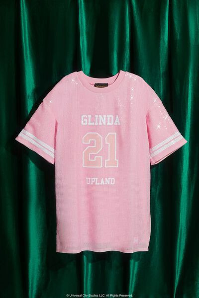 Plus Size Wicked Glinda Mini Jersey Dress | Forever 21