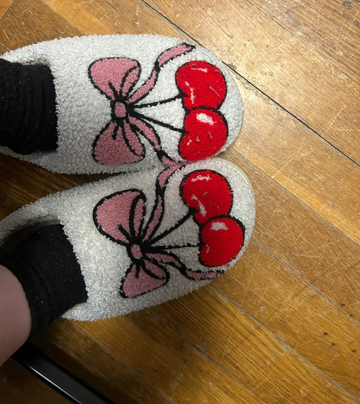 Cheery cherry slippers, perfect for the cool spring mornings and working from home 

#LTKmorningroutine #LTKdayinmylife #LTKselfcare