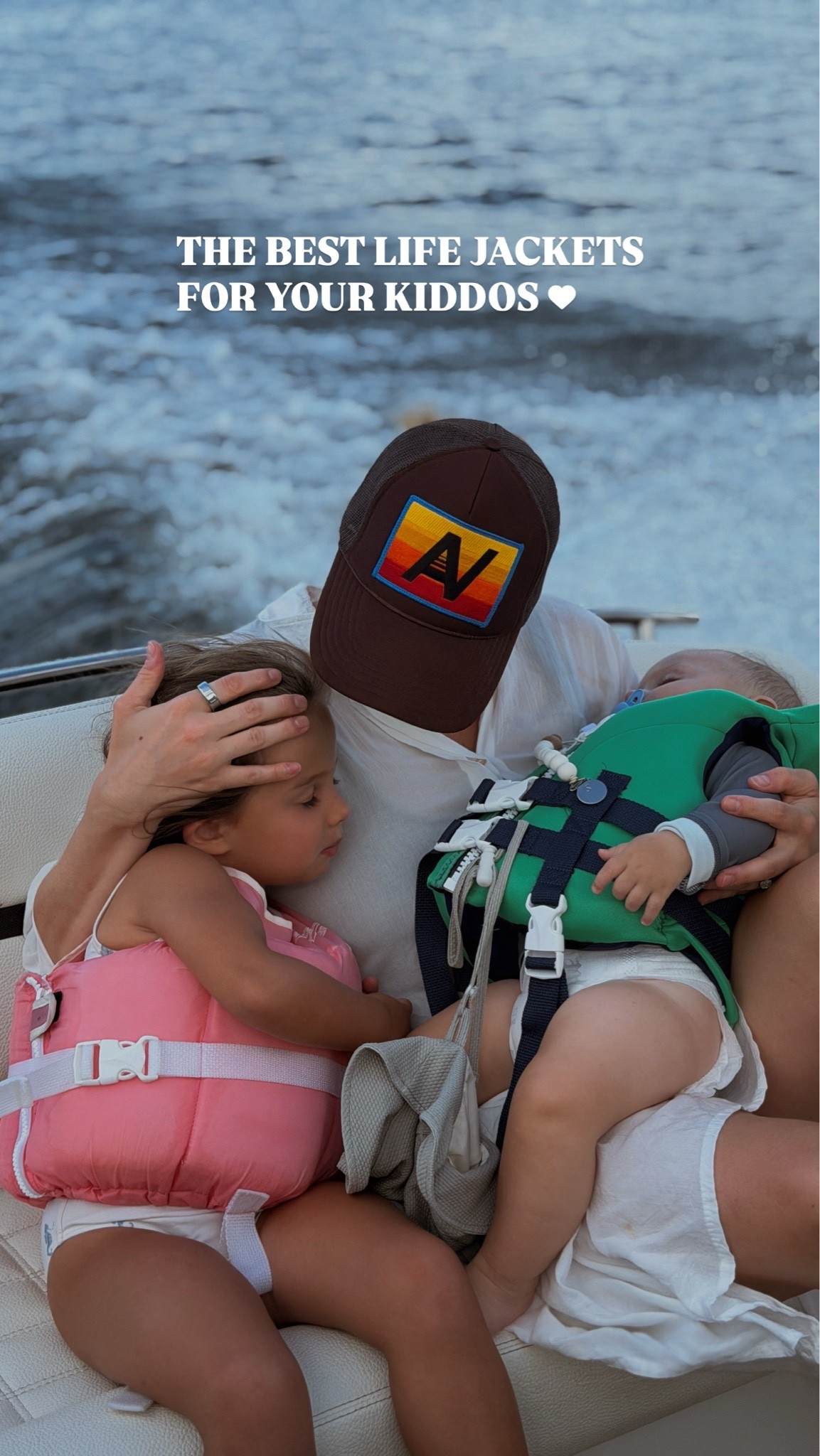 @Line + Cleat life jackets all day long. that is, if you want happy babies on a boat 🌊☀️👙🚤

+ USCG approved 🙂‍↔️

#LTKmomlife #LTKKids #LTKBaby