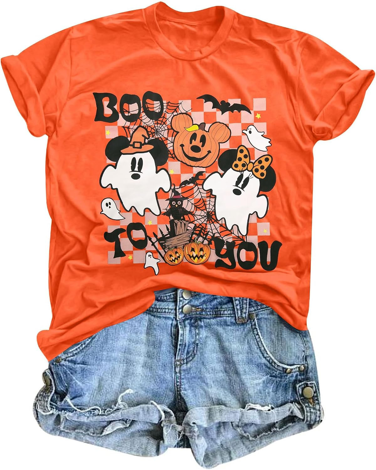 Halloween Shirts for Women Magical Halloween Shirt Cute Ghost Graphic Tees Spooky Season Casual Short Sleeve Fall Tops | Amazon (US)