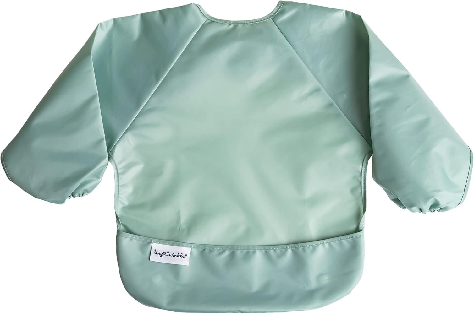 Tiny Twinkle Mess Proof Baby Bib, Cute Long Sleeve Bib Outfit, Waterproof Bibs for Toddlers, Machine | Amazon (US)