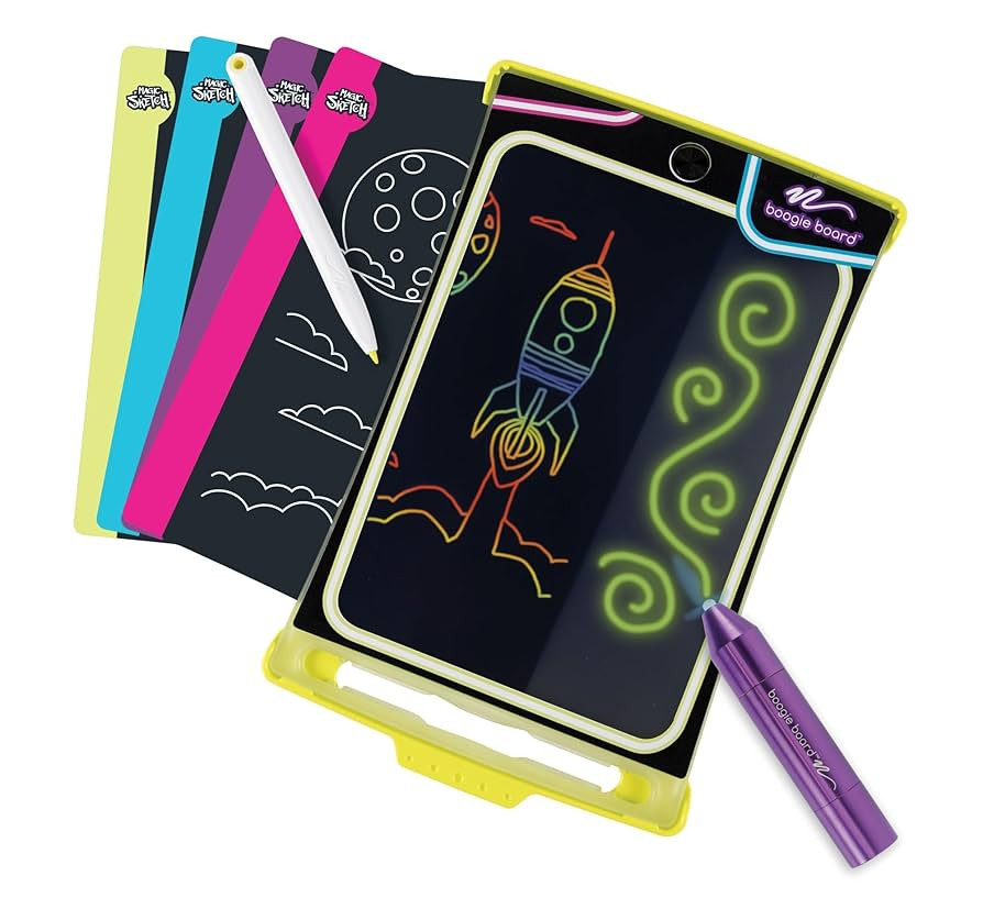 Boogie Board Magic Sketch Reusable Kids Drawing and Writing Activity Kit with Glow in The Dark Dr... | Amazon (US)