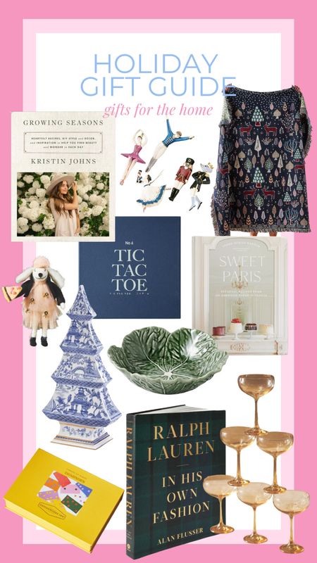 Home decor gifts for the holidays!! 🏠🎁❤️

// home gifts, Christmas gifts, holiday gift guide, gifts for her, games and puzzles, coffee table books, grandmillenial gifts 

#LTKhome #LTKHoliday #LTKGiftGuide