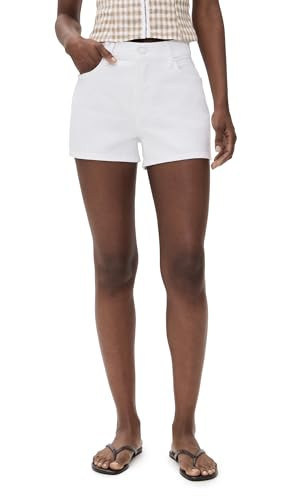 Good American Women's Good 90s Shorts, White001, 20 | Amazon (US)