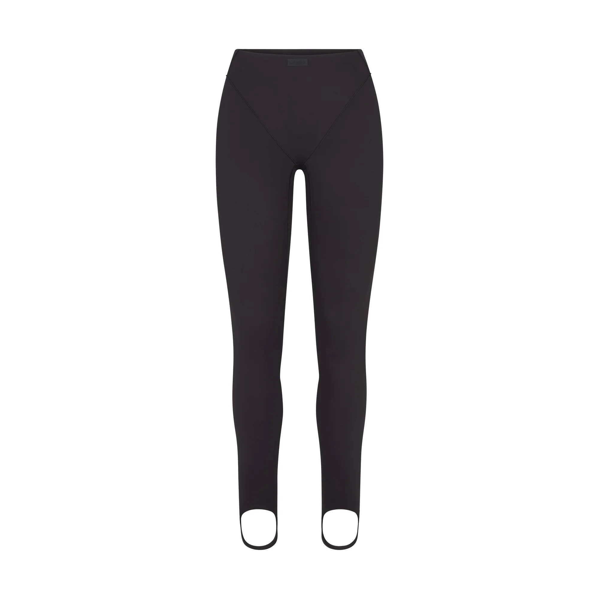 NikeSKIMS MATTE V-LINE STIRRUP LEGGING | OBSIDIAN | SKIMS | SKIMS (US)