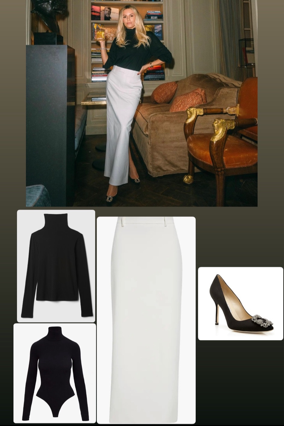 Get Morgan’s work / evening look for less!

It’s a simple yet elegant and easy look to recreate. Wear it to work or dress it up with the Manolo Blahnik hangisi pump. 

#LTKStyleTip #LTKSeasonal #LTKHoliday